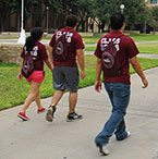 Students Walking